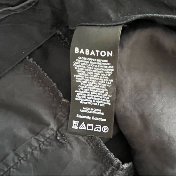 Aritzia Babaton Agency Pants Crepette material size 10 full length - Picture 8 of 10